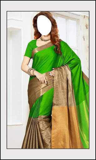 Women New Sarees Photo Montage screenshot 2