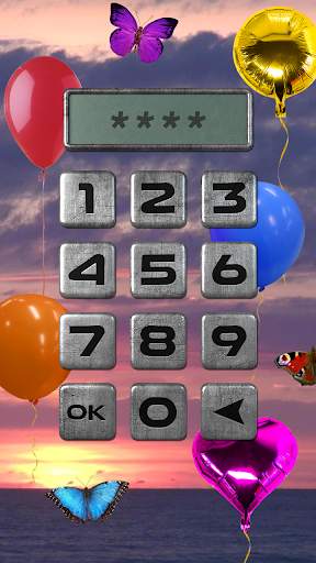 Balloons lock screen prank 3 تصوير الشاشة