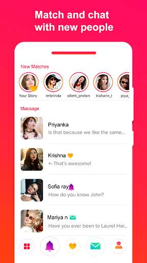 Free Online Dating App - Flirt & Chat screenshot 2