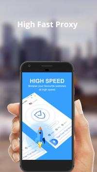 Touch Proxy VPN-Unlimited Turbo Proxy Wifi screenshot 1