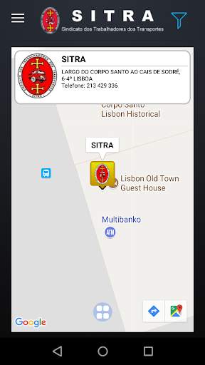 Versão Antiga SITRA Mobile screenshot 2