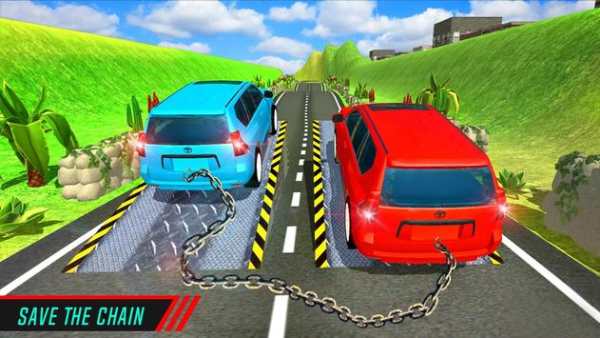 Chained Cars : Impossible American Muscle Driver screenshot 1