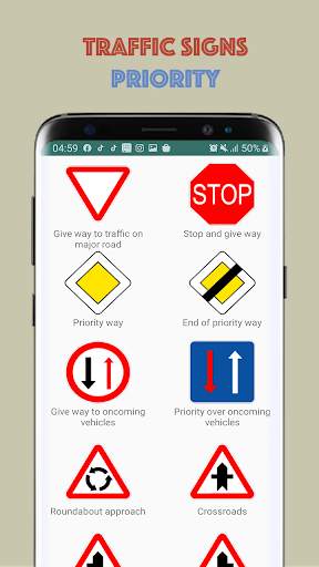 ⛔️ Traffic Signs Game: Driving school screenshot 5