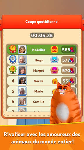 🔥Kitty Scramble: Jeu de recherche de mots screenshot 4