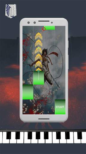 Attack On Titan Piano Tiles screenshot 3