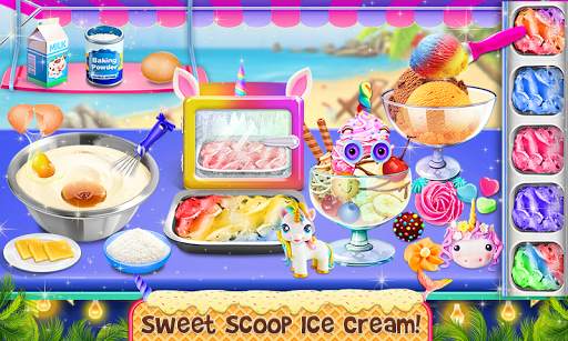 Ice Cream - Frozen Desserts Rainbow Unicorn screenshot 5