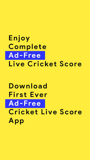 AD FREE Live Score and Schedule by TAB Cricket screenshot 1
