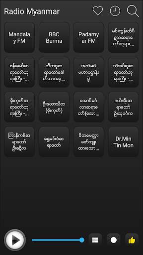 Myanmar Radio Station Online - Burmese FM AM Music screenshot 2