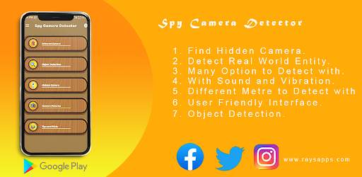 Spy Camera Detector screenshot 1