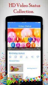 Birthday Video Status screenshot 3