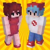 friday Night Funkin Skins for Minecraft logo