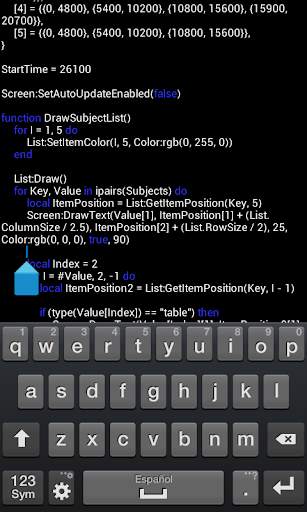 Lua Scripting screenshot 1