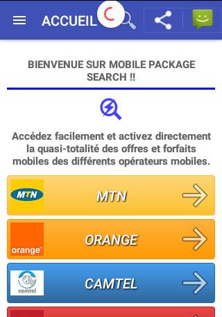Mobile Package Search screenshot 2