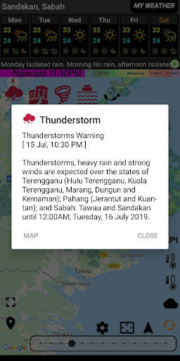 MY Weather (Malaysia) скриншот 4