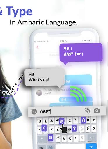 Amharic Voice Typing Keyboard -Easy voice keyboard screenshot 3