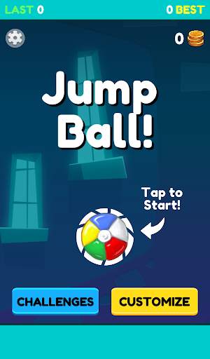 Jump Ball: tatlı eğlenceli oyunlar screenshot 1