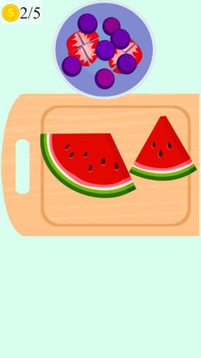 fruit salad maker game screenshot 1