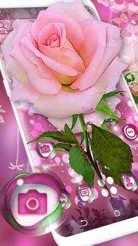 Pink Rose Launcher Theme screenshot 1