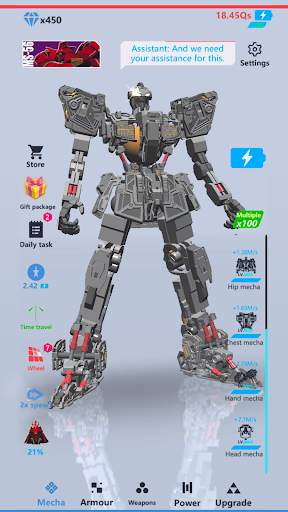 Idle Robot 3D screenshot 1