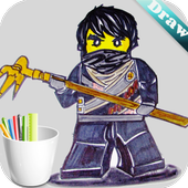 Draw Lego Ninjago icon