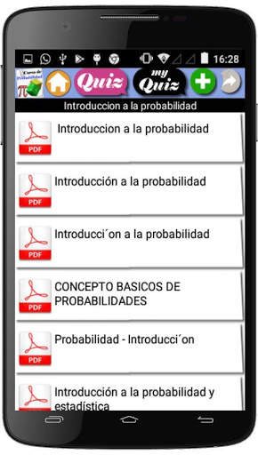 CURSO DE PROBABILIDAD 3 تصوير الشاشة