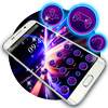 Blue Purple Neon Light Theme 1.1.2