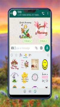 Good Morning stickers -For WhatsApp Stickers screenshot 5