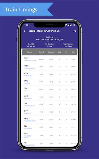 Indian Railway IRCTC Info App screenshot 5