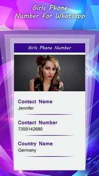 Worldwide Girls Phone Numbers For WhatsApp screenshot 5