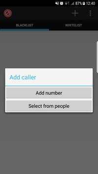 Calls Blacklist - tools screenshot 2