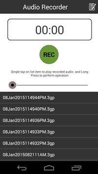 Easy Voice Recorder 1 تصوير الشاشة