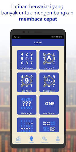 ReaderPro — Membaca cepat dan pengembangan otak screenshot 1
