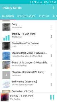 Infinity Music Player screenshot 4