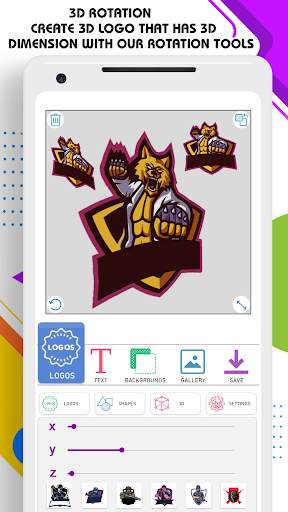 3D Logo Maker & Logo Creator screenshot 3