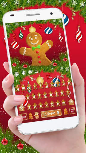 Gingerbread Man Keyboard screenshot 1