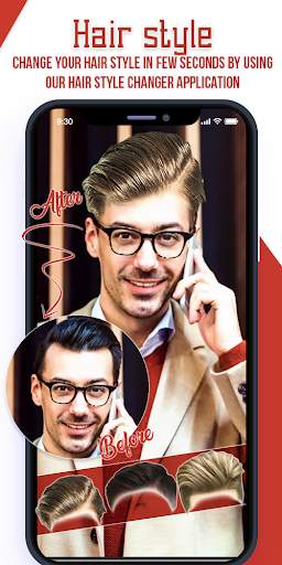 Man Hair Style Photo Editor screenshot 3