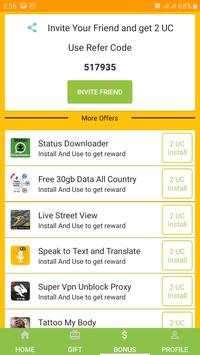 Win Free Royal Pass & UC for Pubg screenshot 4