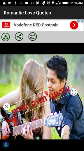 Romantic Love Quotes & Images screenshot 6
