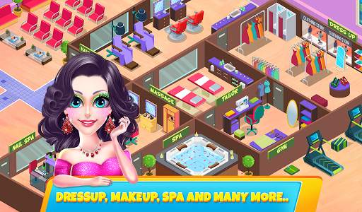 Girls Makeover Salon Dash Game скриншот 8
