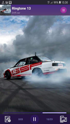 Drift car - RINGTONES and WALLPAPERS screenshot 4