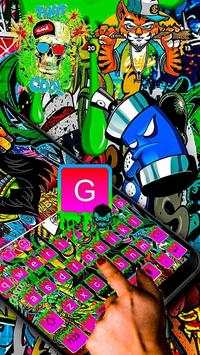 Keyboard graffiti wall screenshot 2