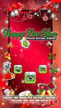 New Year Photo Editor: Photo Stickers and Stamps 5 تصوير الشاشة
