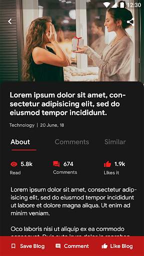 Newspot - Template скриншот 3