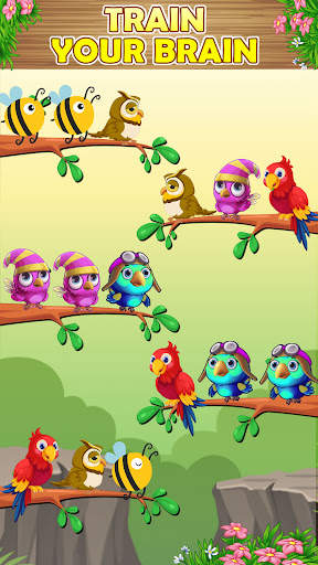 Bird Sort Puzzle - Color Games screenshot 3
