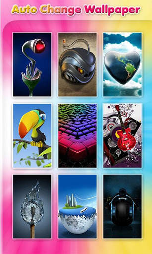 Auto Change 3D Wallpaper screenshot 1