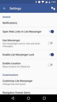 Lite for Facebook - Security Lock screenshot 3