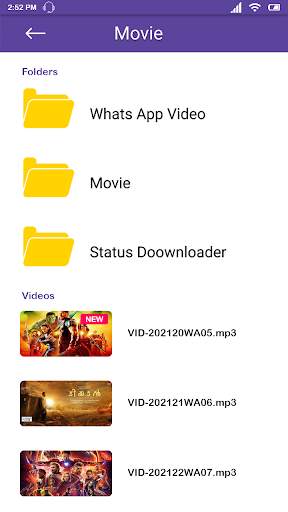 Hd Mx player video 3 تصوير الشاشة