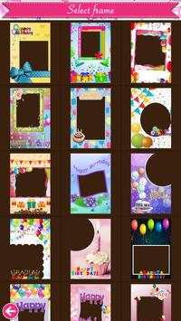Happy Birthday Frame screenshot 2