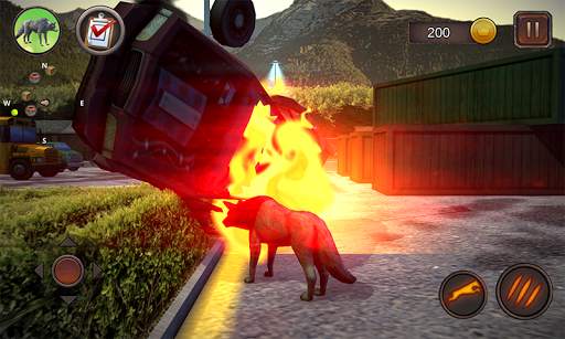 Simulator Anjing Serigala screenshot 4