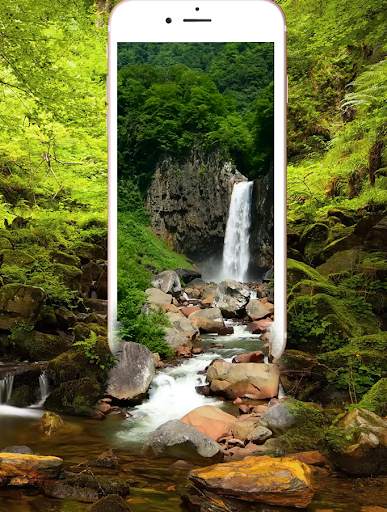 Forest Waterfall Live Wallpaper screenshot 4